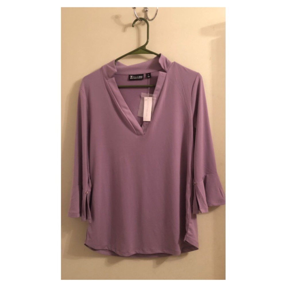 New York & Co. Blouse Purple